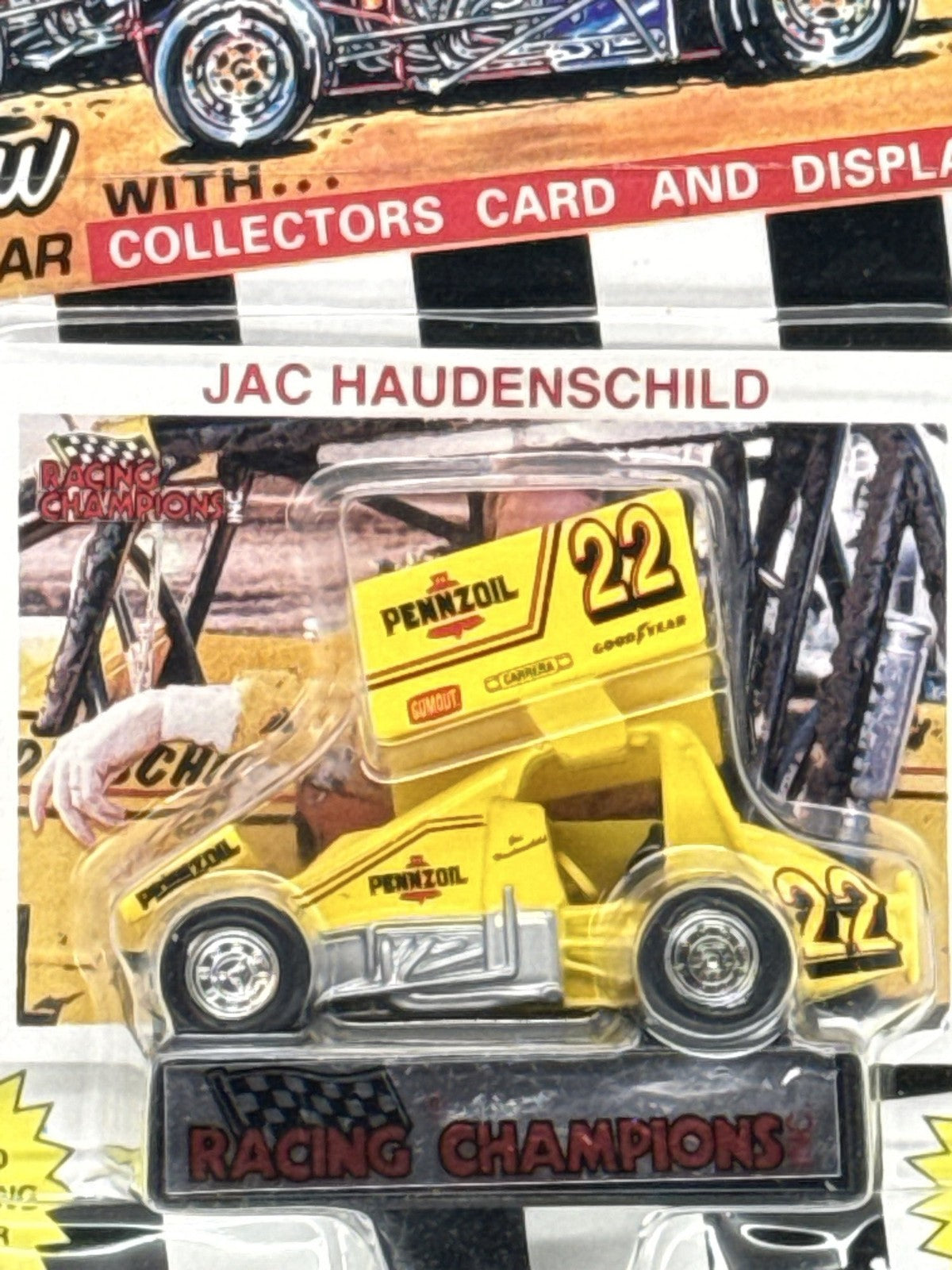 Racing Champions Outlaw Sprint Car Jac Haudenschild #22 Pennzoil 1/64 Diecast