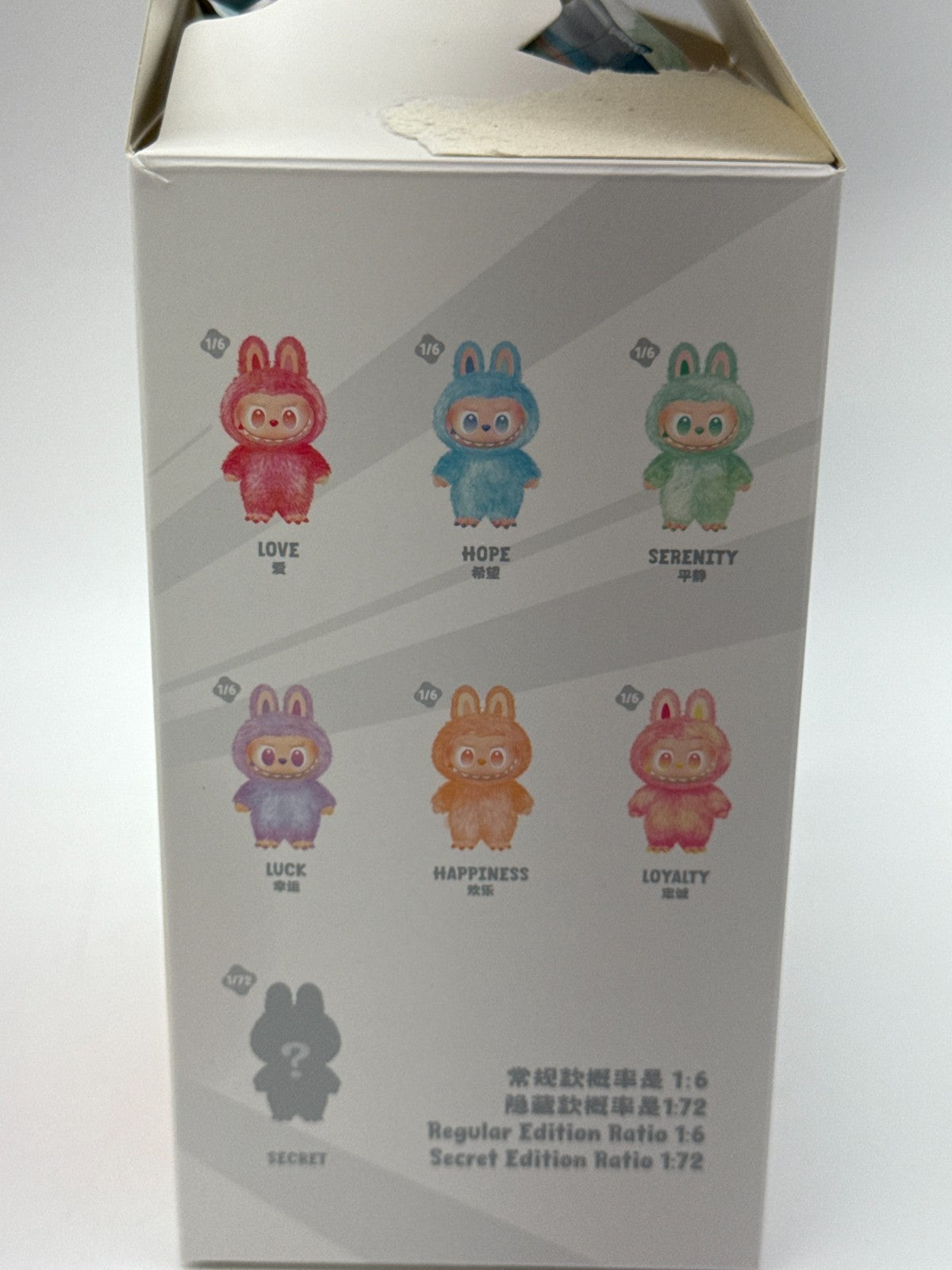 POP MART The Monsters Labubu Big Into Energy Loyalty Opened Blind Box Bag Sealed