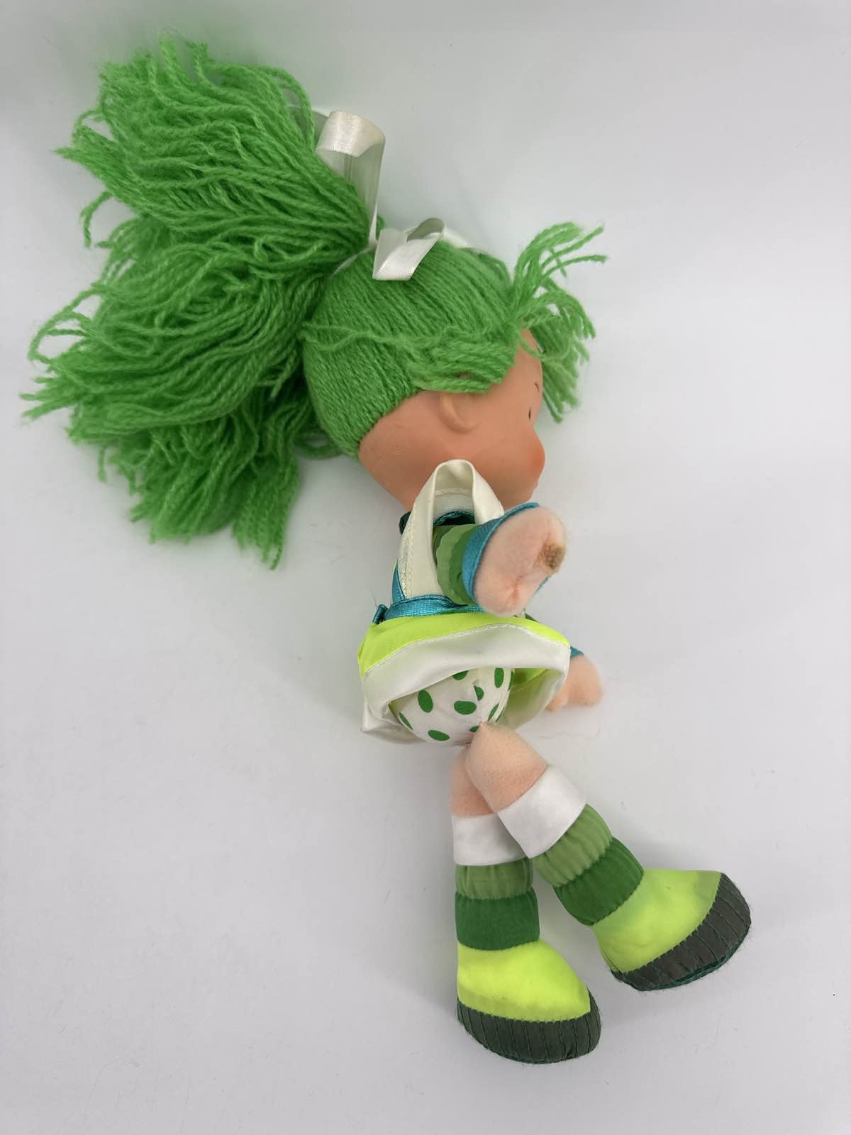 Rainbow Brite Patty O'Green Doll 1983 Hallmark Mattel 10" Yarn Hair