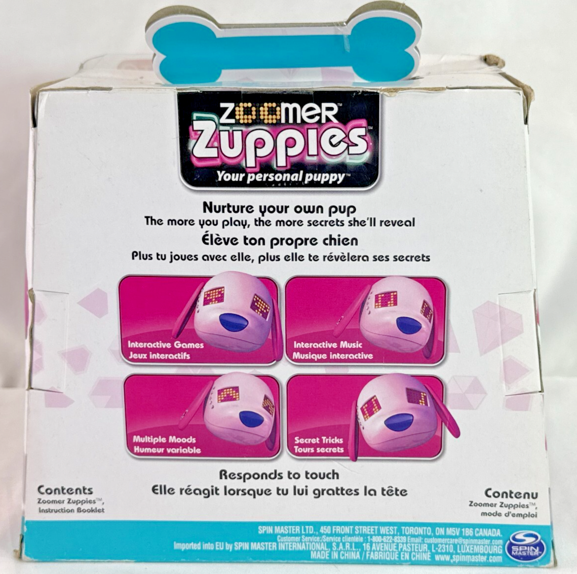 Zoomer Zuppies Gemma Pink Interactive Puppy Dog Lights Sounds Target Exclusive