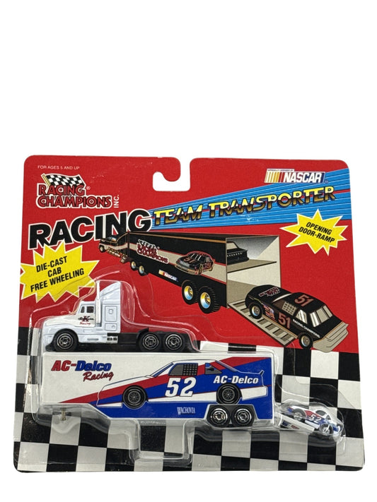 Vintage Racing Champions NASCAR Team Transporter AC Delco #52 Diecast New 1994
