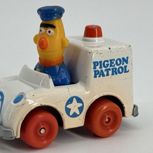 1981 Playskool Sesame St. Bert Pigeon Patrol Diecast Car