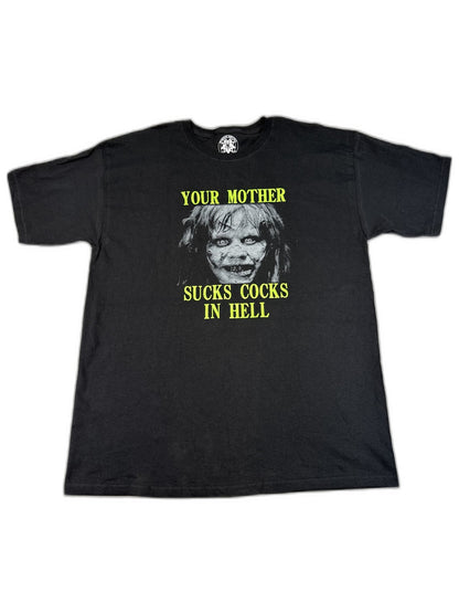 Morbid Empire Merchandise St Exorcist Horror Graphic Tee XL Black Cotton Regular