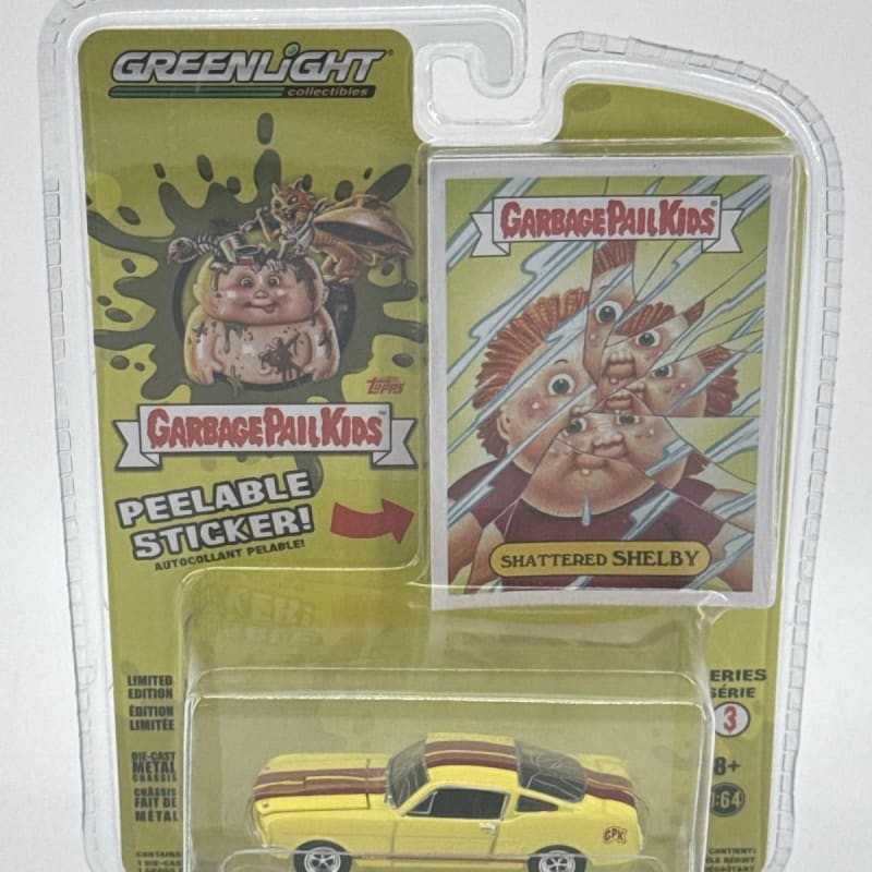 Greenlight Garbage Pail Kids 1966 Shelby GT350 Shattered Shelby Series 3