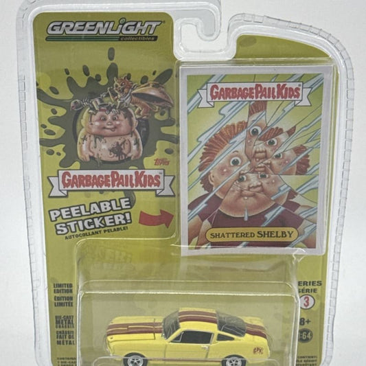 Greenlight Garbage Pail Kids 1966 Shelby GT350 Shattered Shelby Series 3