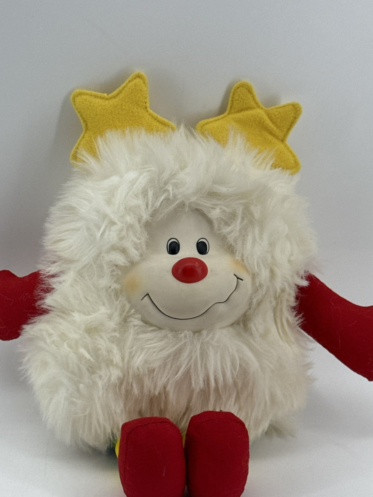 1983 Rainbow Brite Twink White Sprite Plush Mattel Hallmark 7" Toy