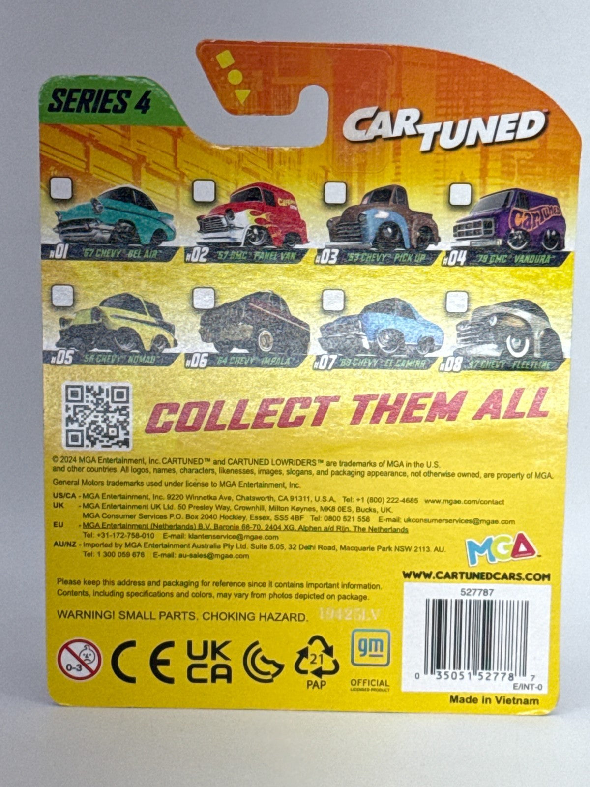 Cartuned 79 GMC Vandura Purple Custom Van Series 4 #04 Diecast MGA 2024 Carded