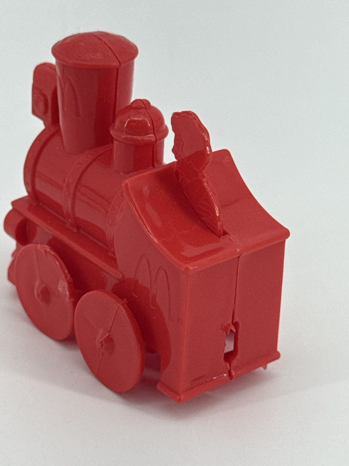 1994 McDonald's Ronald McDonald Happy Meal Train Car Red Engine