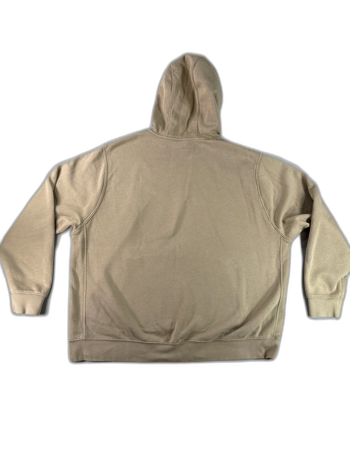Nike BV2654 247 Pullover Hoodie Mens XXL TTG EEG Tan Cotton Blend Graphic Fleece