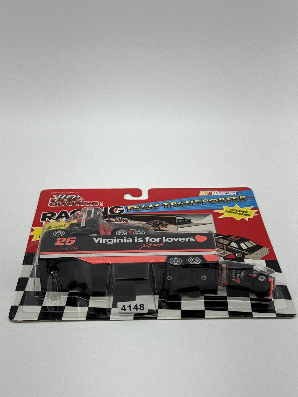 Vintage Racing Champions NASCAR Team Transporter Virginia Is For Lovers 25 Dieca
