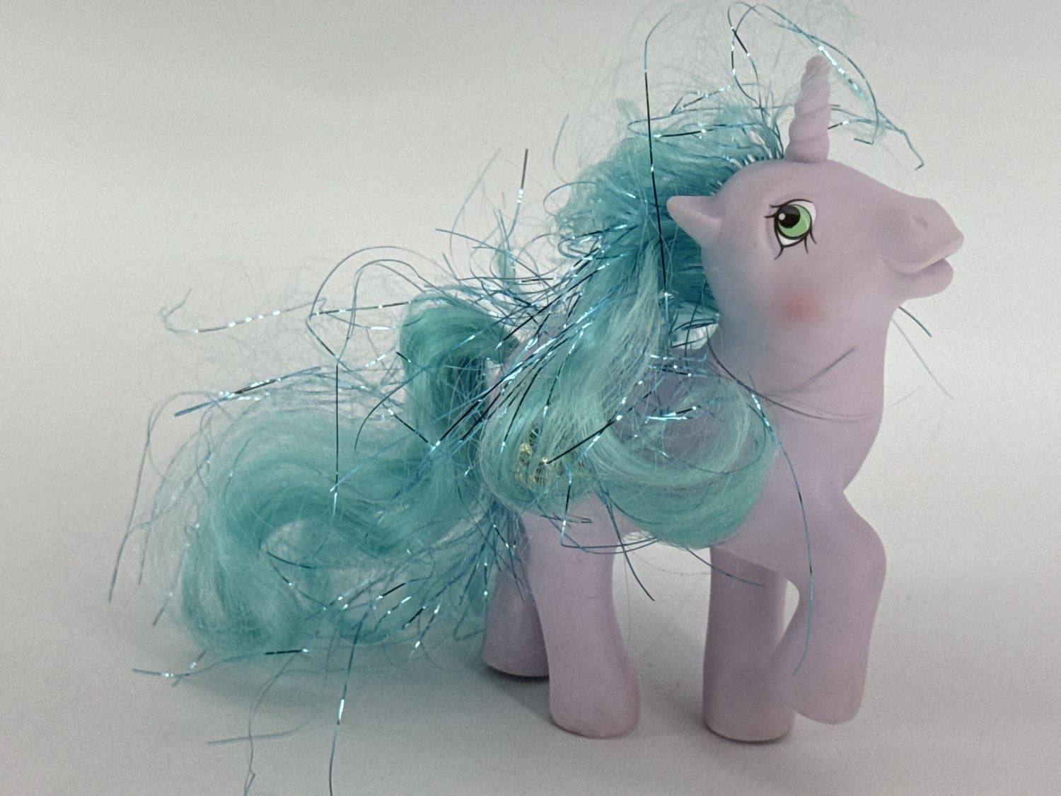 1987 MLP G1 Princess Sparkle Amethyst Unicorn