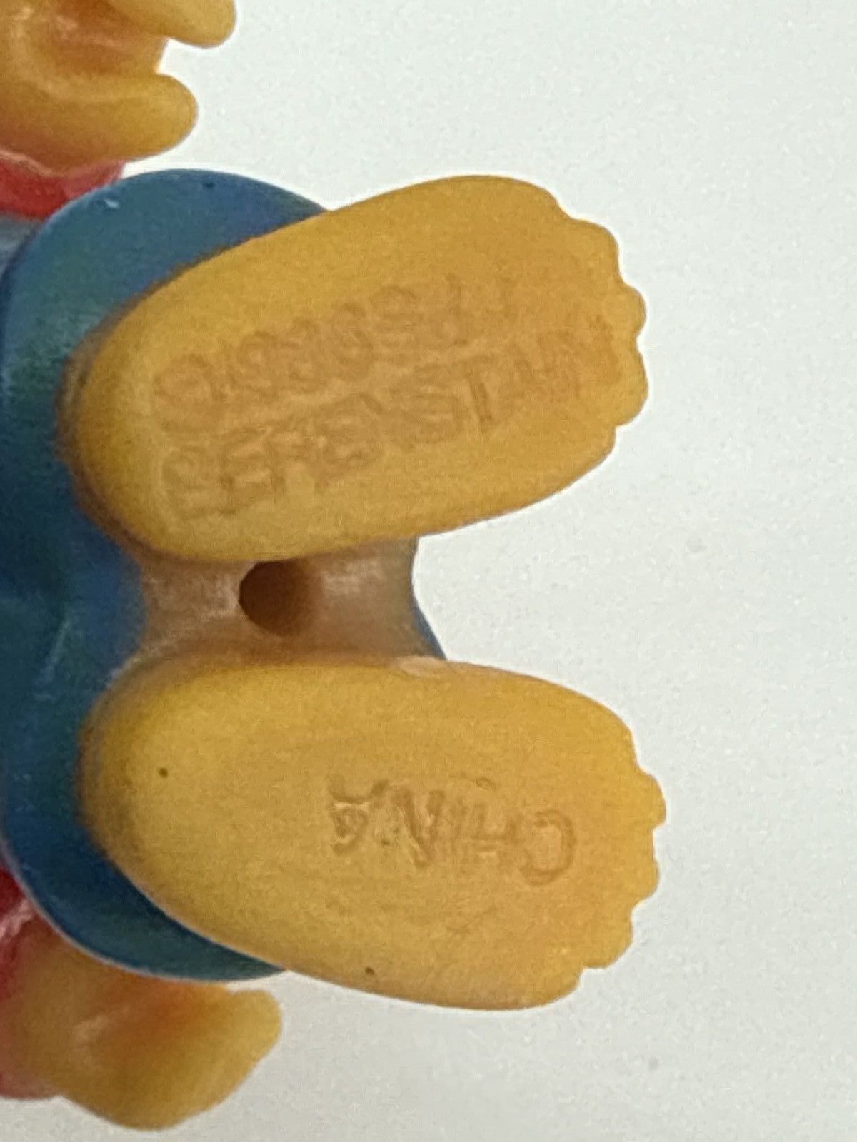1986 Berenstain Bears Family Flocked Figures McDonald's Happy Meal Lot 4
