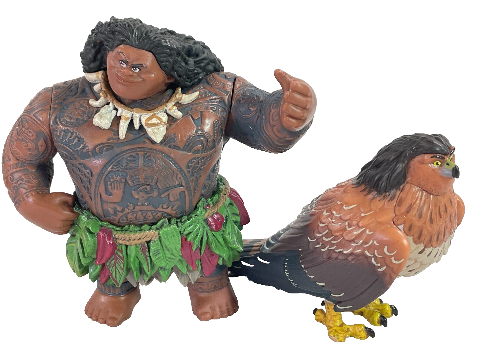 Disney Moana Mini Figure with Shell & Flower - Collectible Toy Lot of 9