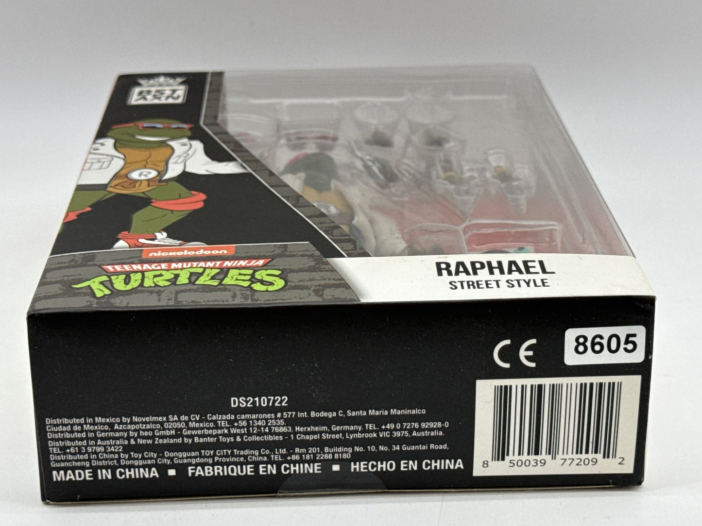 BST AXN Teenage Mutant Ninja Turtles Raphael Action Figure Green Points SET