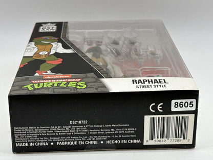 BST AXN Teenage Mutant Ninja Turtles Raphael Action Figure Green Points SET