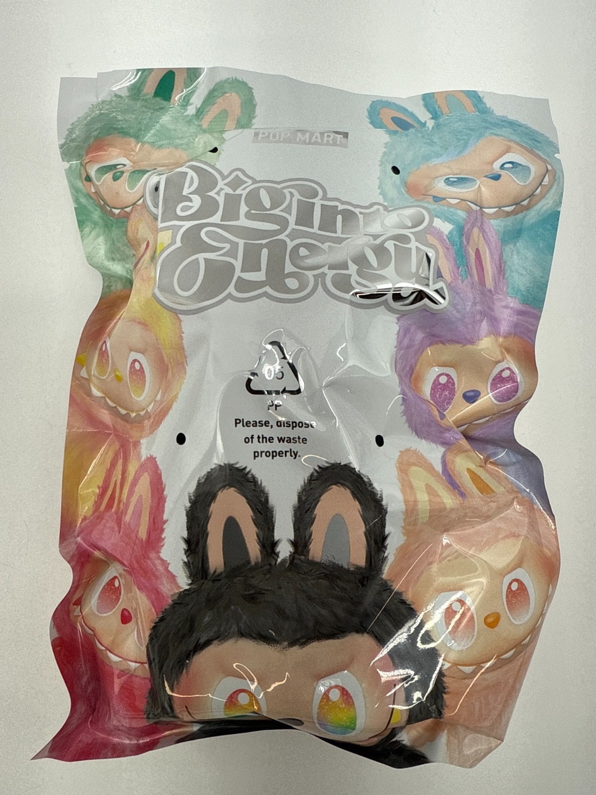 POP MART The Monsters Labubu Big Into Energy Serenity Open Blind Box Bag Sealed