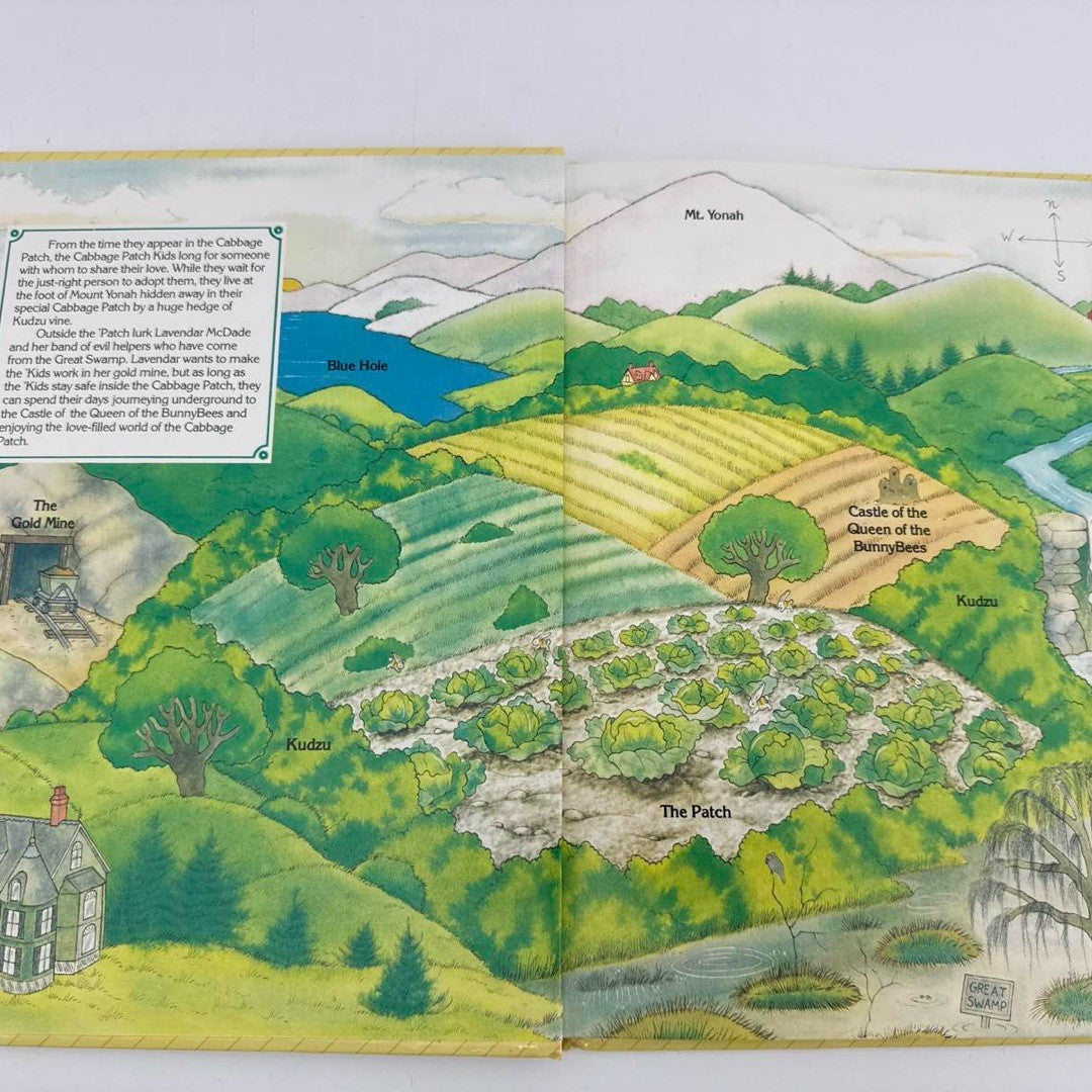 Cabbage Patch Kids Making Friends 1984 Parker Bros Book CPK