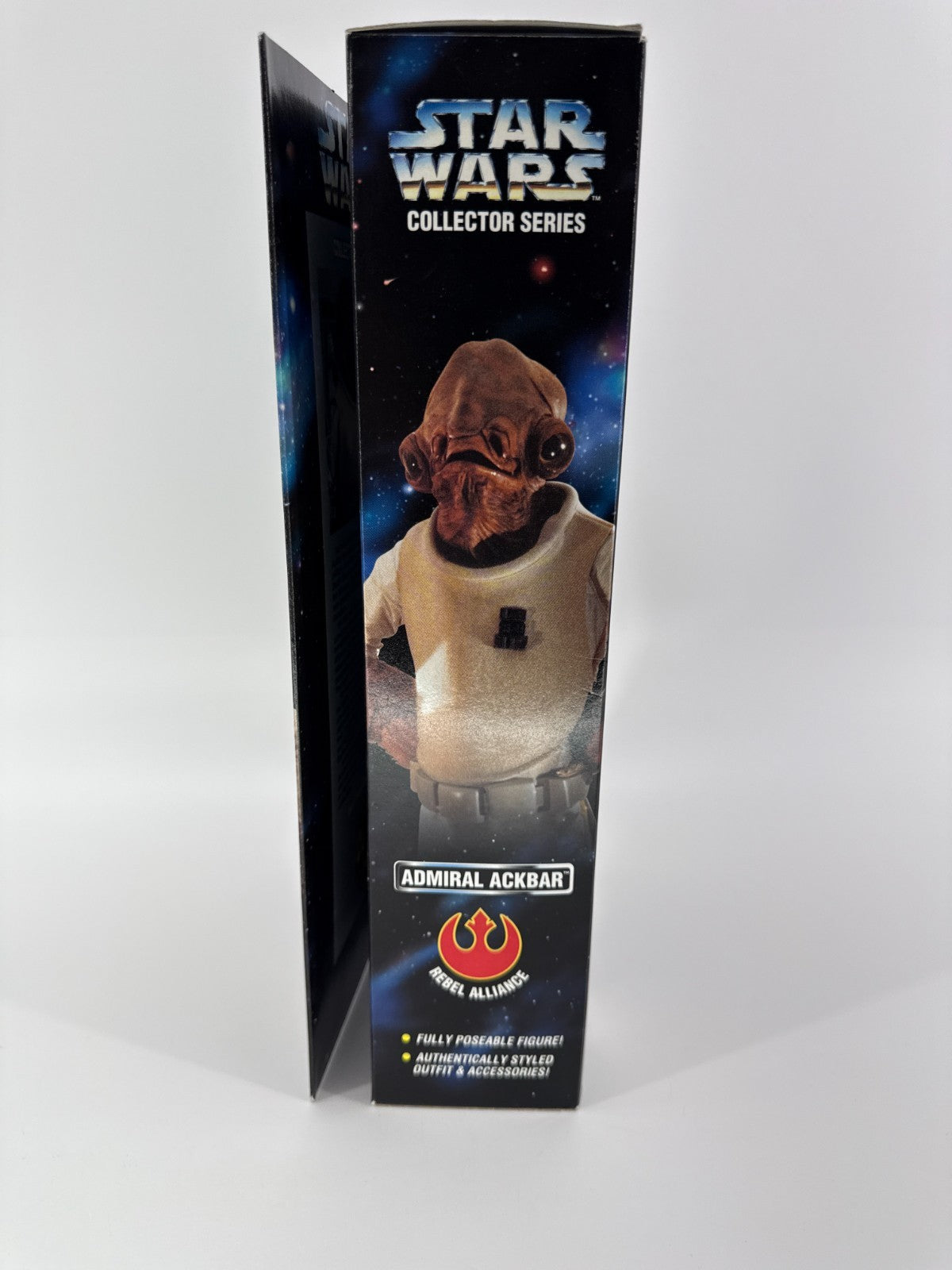 Kenner Star Wars Admiral Ackbar Collector Series 12” Figure MIB 1996 VTG HTF
