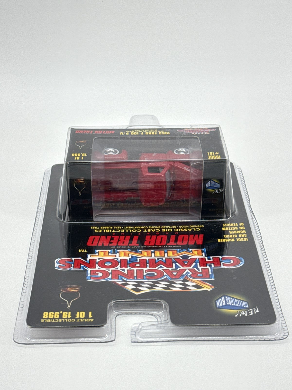 Vintage Racing Champions Mint 1953 Ford F-100 P/U Diecast Truck Motor Trend Red
