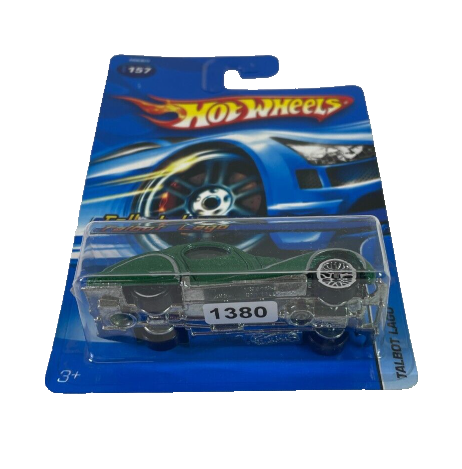 Hot Wheels Talbot Lago Classic Green Vintage Sports Car Collector Edition