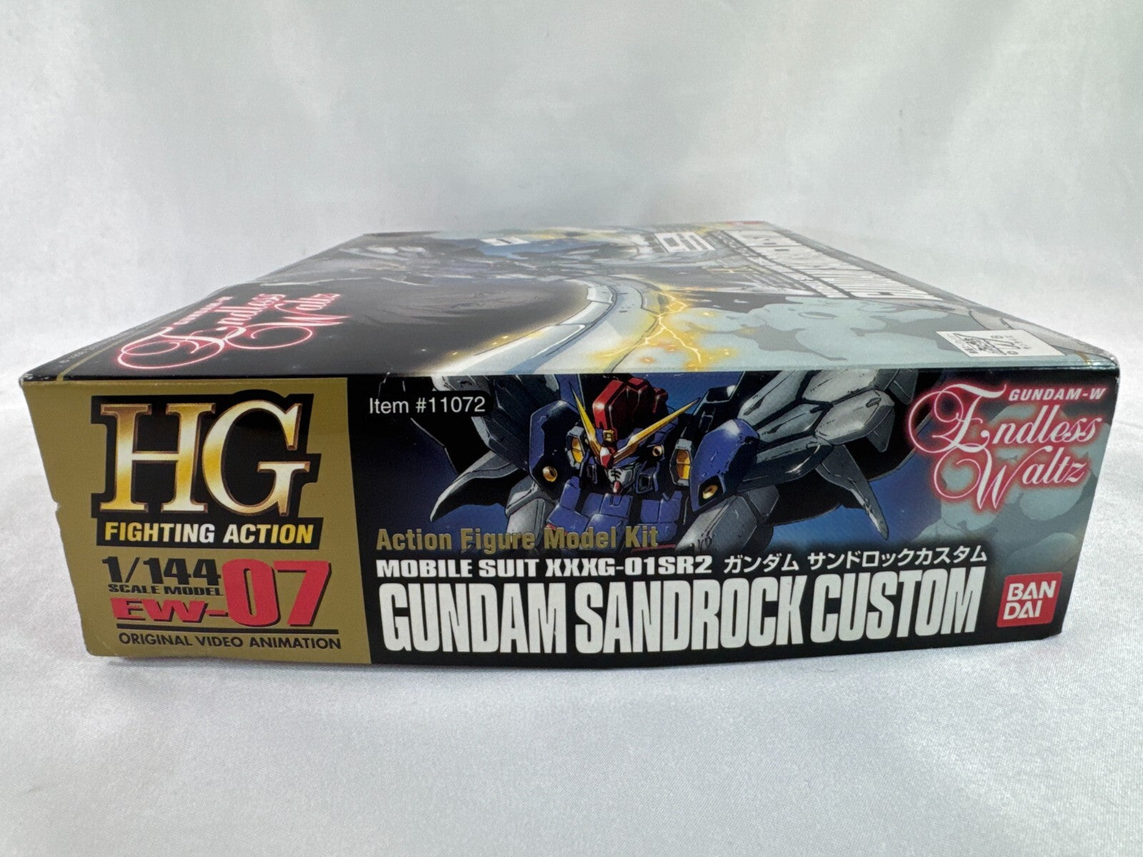 Bandai Gundam Wing Endless Waltz Sandrock Custom HG 1/144 EW-07 Model Kit Open