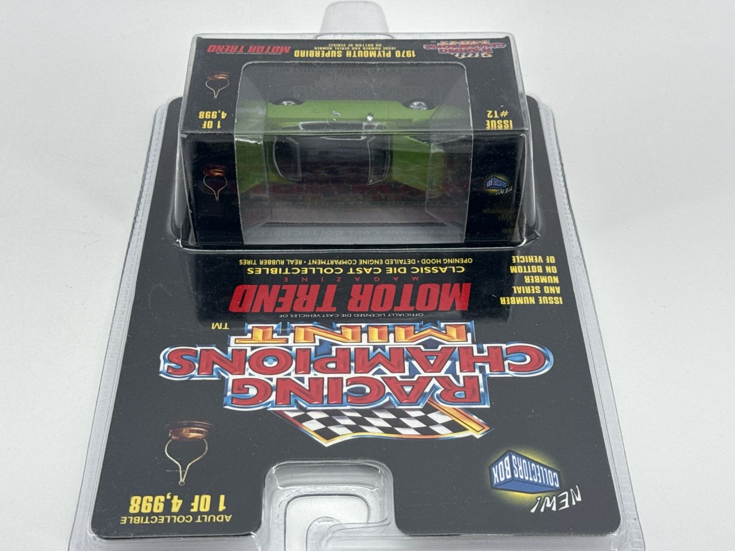Racing Champions Motor Trend 1970 Plymouth Superbird Diecast 1:64 Green