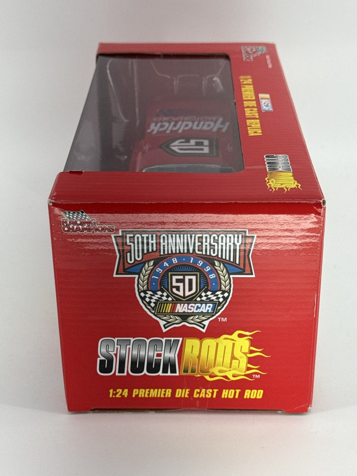 Racing Champions Stock Rods 1962 Chevy Bel Air 1:24 NASCAR 50th Anniv #47 Red
