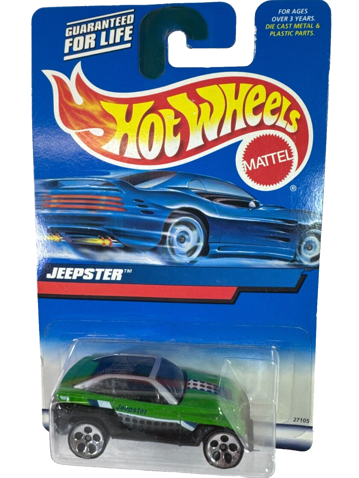 Hot Wheels Corvette Mustang Cobra Olds Aurora Jeepster Lot of 4 MOC Classics
