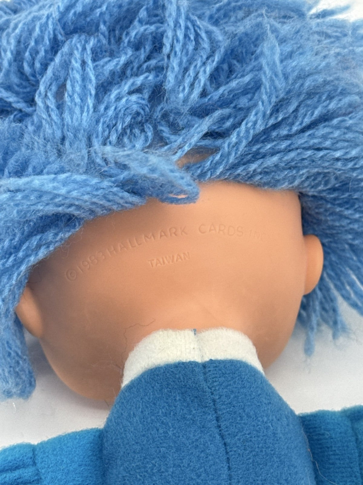 1983 Hallmark Rainbow Brite Blue Doll 11" Plush Yarn Hair Mattel