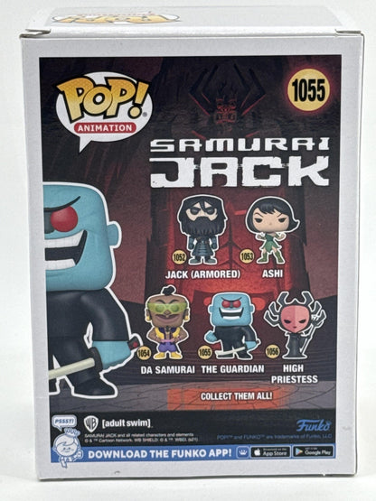 Funko Pop Animation Samurai Jack The Guardian #1055 Vinyl Figure Blue Standard