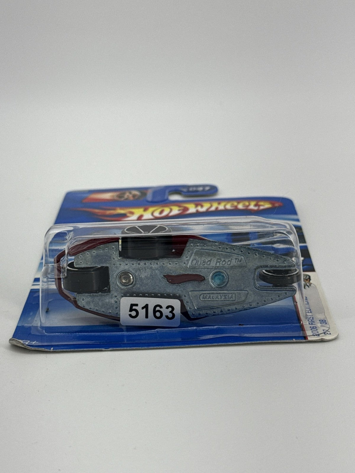 Hot Wheels 2006 First Editions Quad Rod 27/38 Red Car