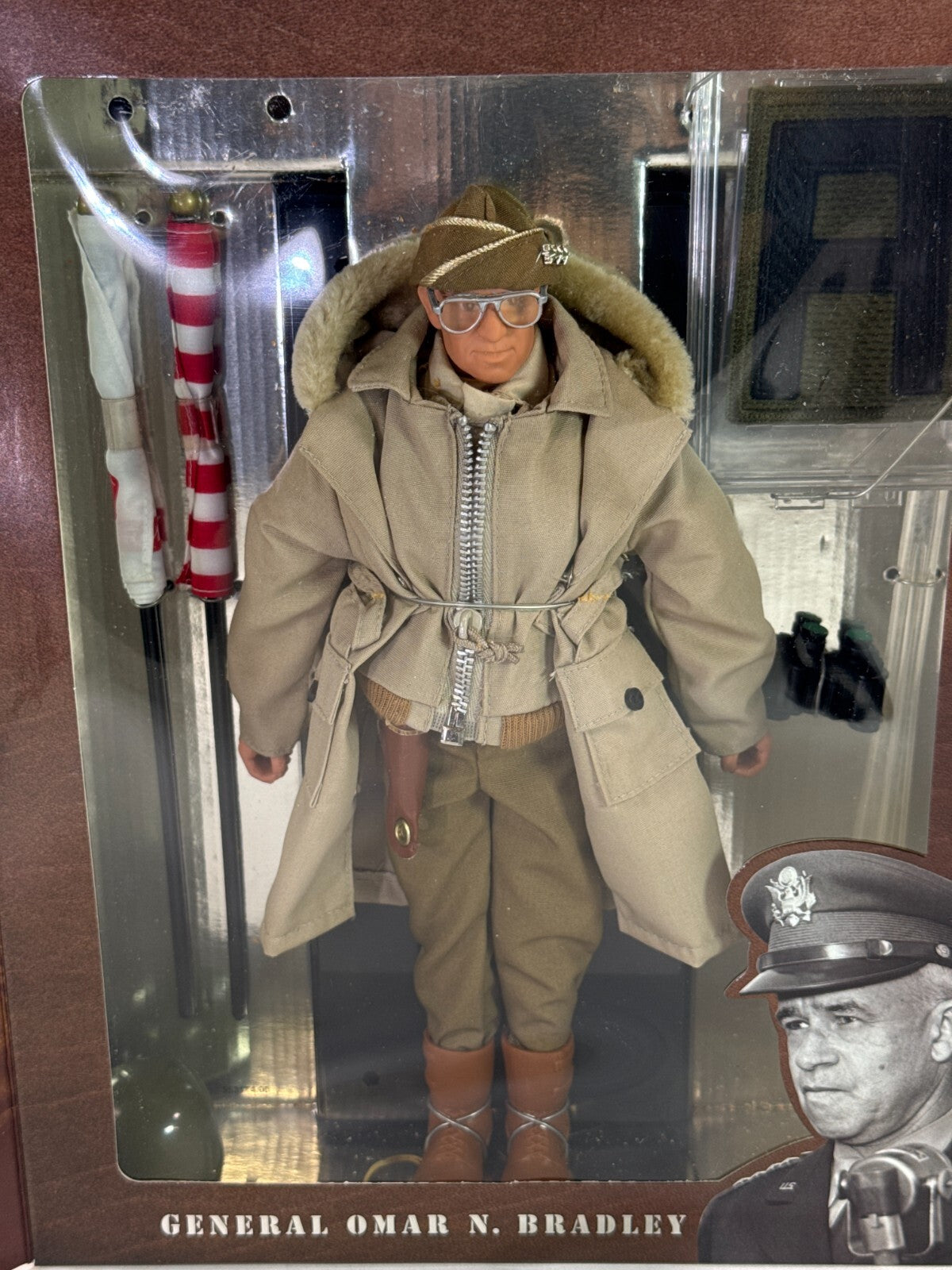 GI Joe 12” General Omar Bradley 1998 Hasbro Classic Collection WWII Figure Boxed