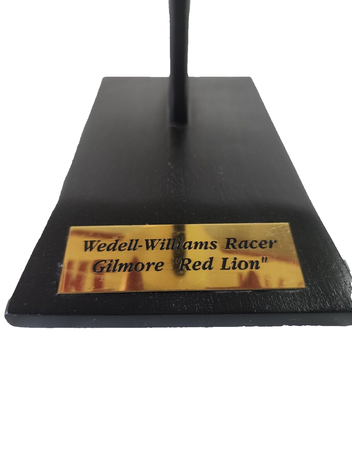 Wedell Williams Racer Gilmore Red Lion Wooden Airplane Model Vintage Collectible