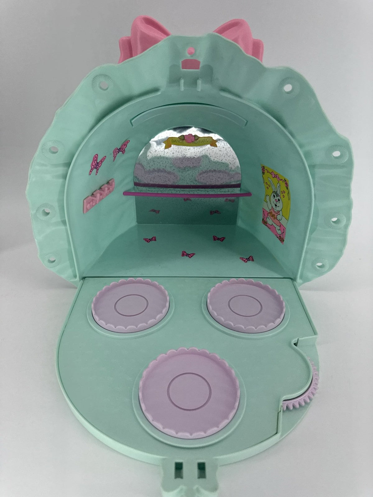 1986 Hasbro My Little Pony G1 Baby Bonnet School of Dance Playset & Box