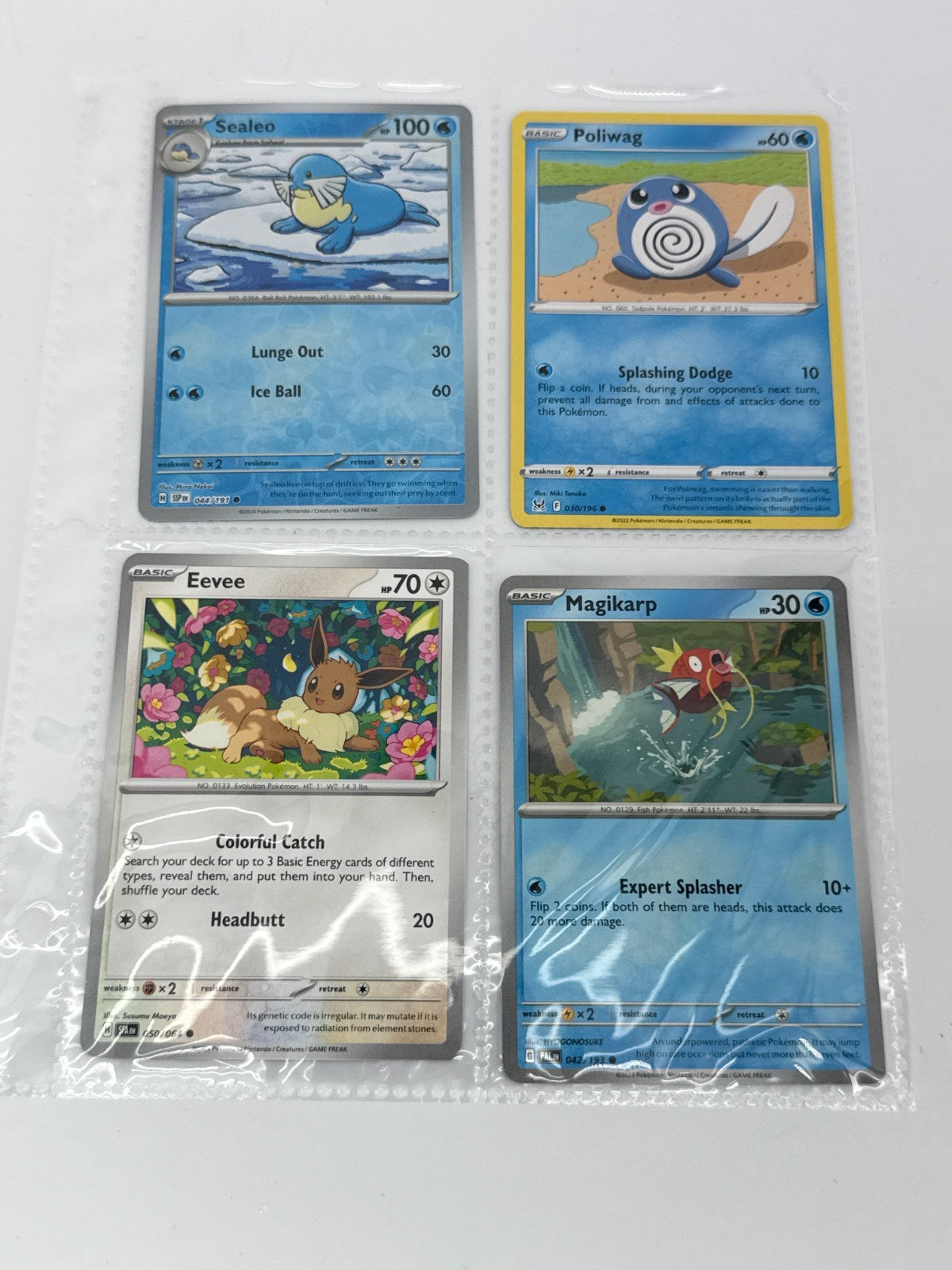 Pokémon Card Binder Lot Eevee Case 100+ Non-Holo Bulk Bundle Starter Set