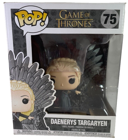 Funko Pop! Deluxe: Game of Thrones - Daenerys Targaryen (Iron Throne) #75 Funko