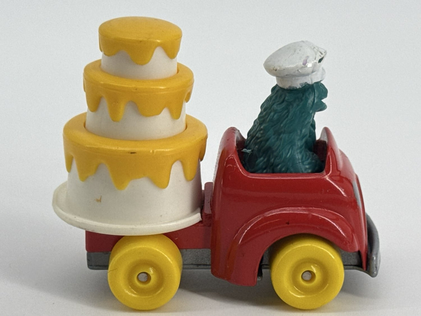 1982 Playskool Sesame Street Cookie Monster Cake Delivery Diecast Truck