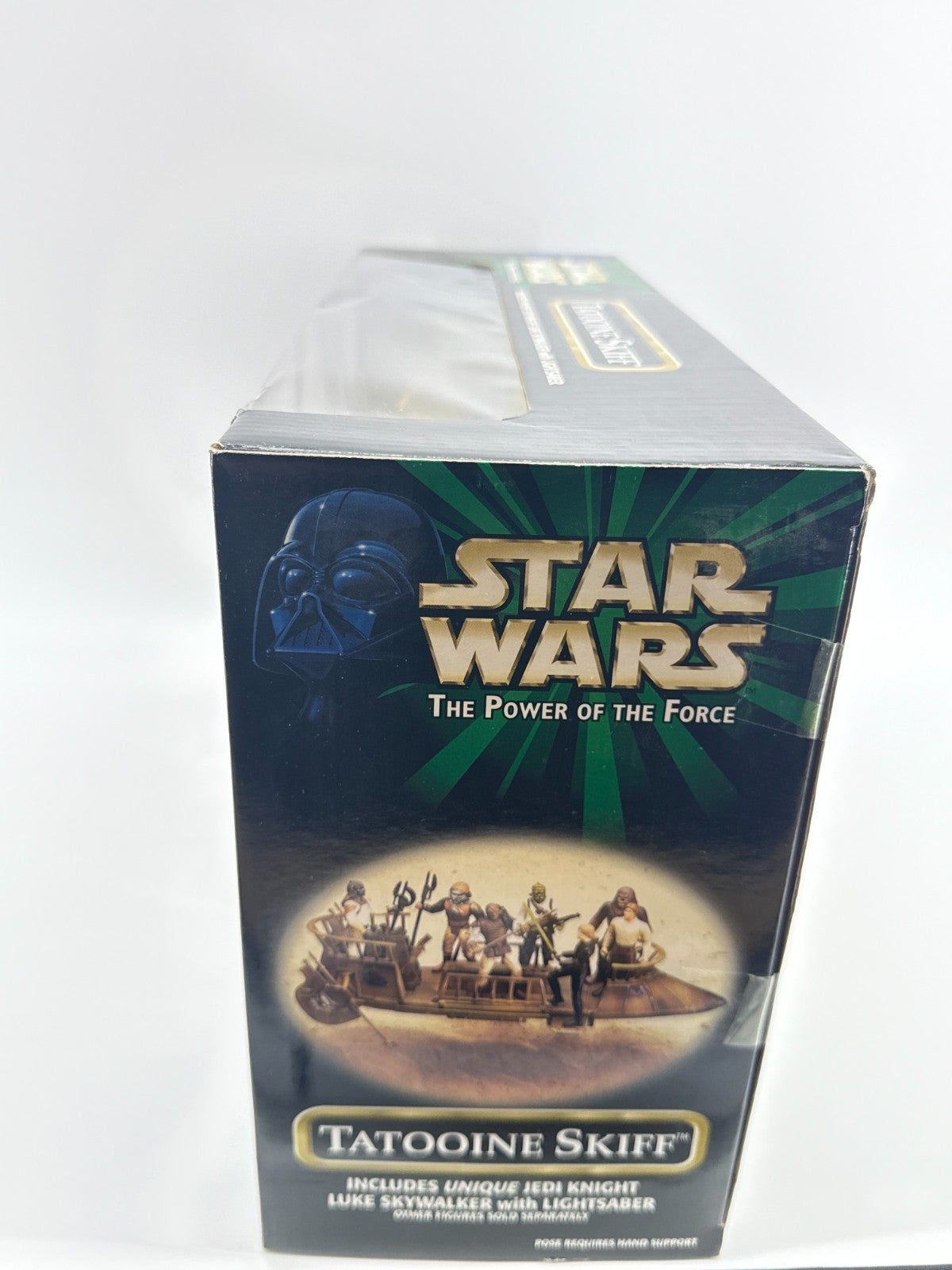 Star Wars POTF Tatooine Skiff Luke Jedi Knight Vehicle 1999 Kenner New Sealed