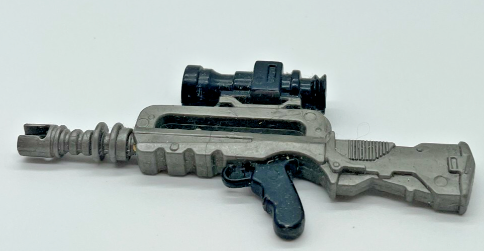 1986 Rambo Force of Freedom Coleco Rifle Gun Weapon Accessory FAMAS Style