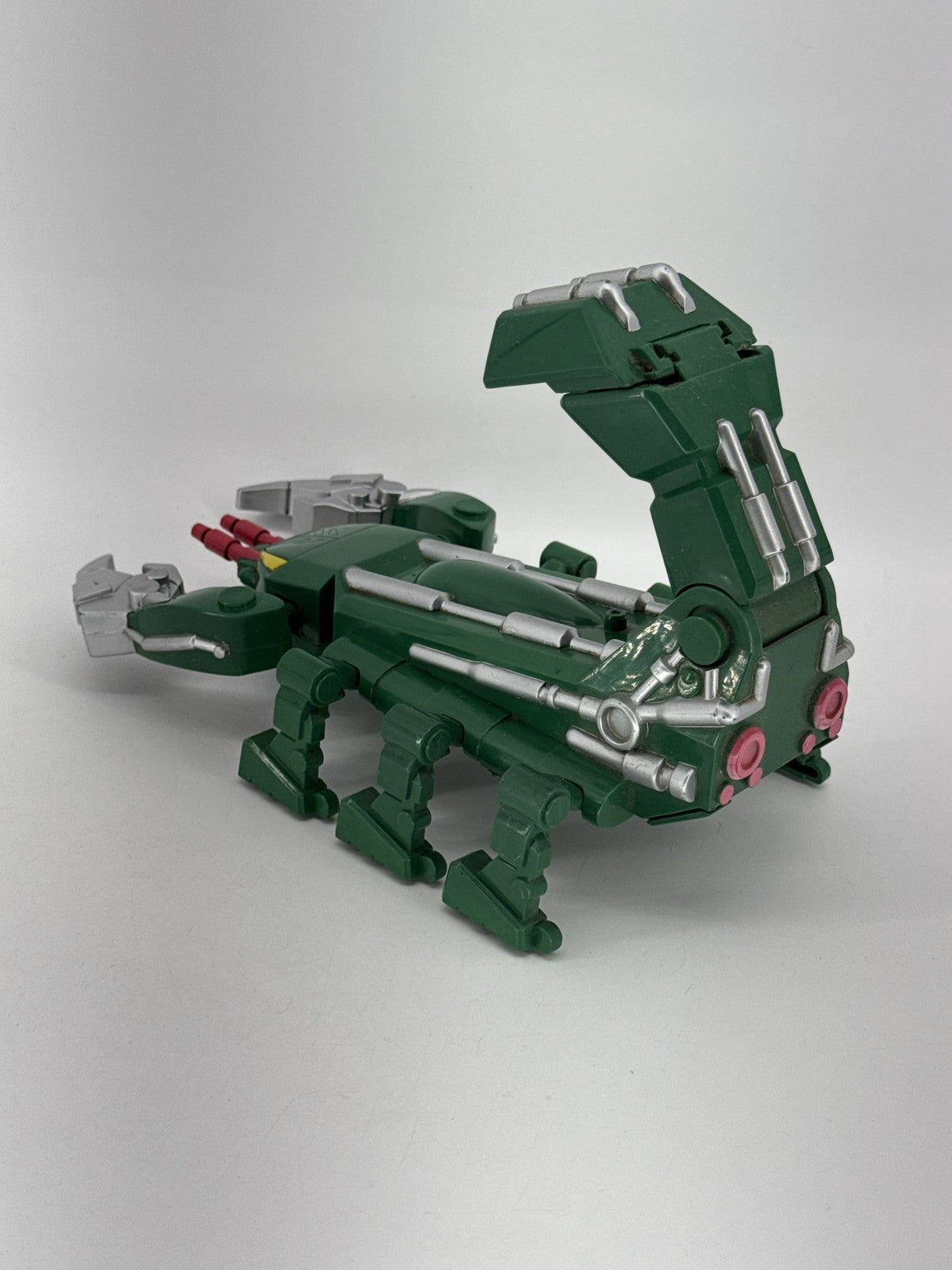VTG 1994 Marvel Spider-Man TAS Scorpion Tri-Slayer Vehicle Toy Biz Green