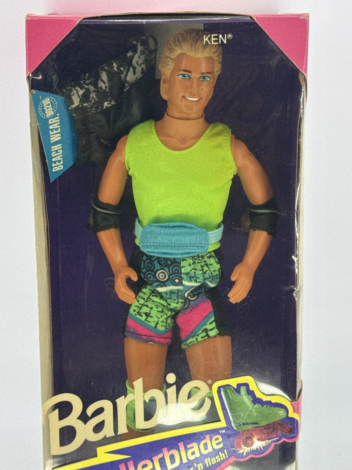 Mattel Barbie Ken Rollerblade Skates 1991 #2215 NRFB