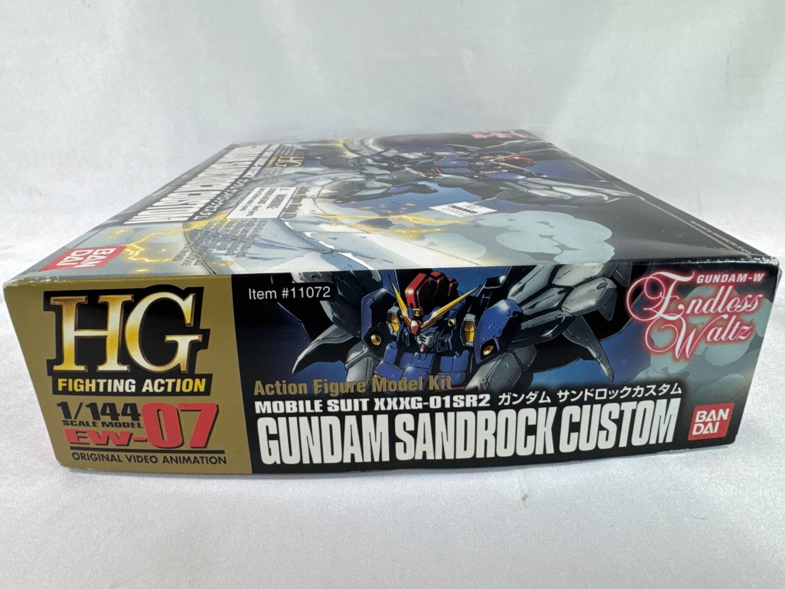 Bandai Gundam Wing Endless Waltz Sandrock Custom HG 1/144 EW-07 Model Kit Open