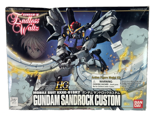 Bandai Gundam Wing Endless Waltz Sandrock Custom HG 1/144 EW-07 Model Kit Open