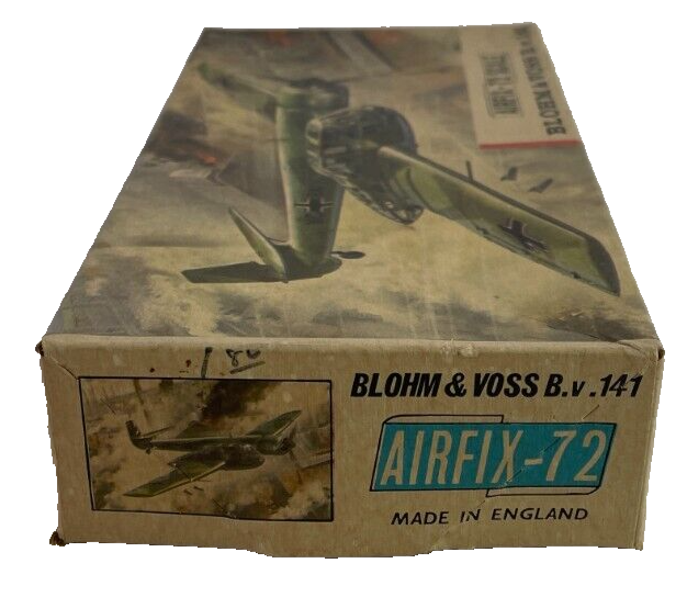 Vintage Airfix Blohm & Voss Bv 141 1/72 Scale Model Kit Series 3 (No Decals)