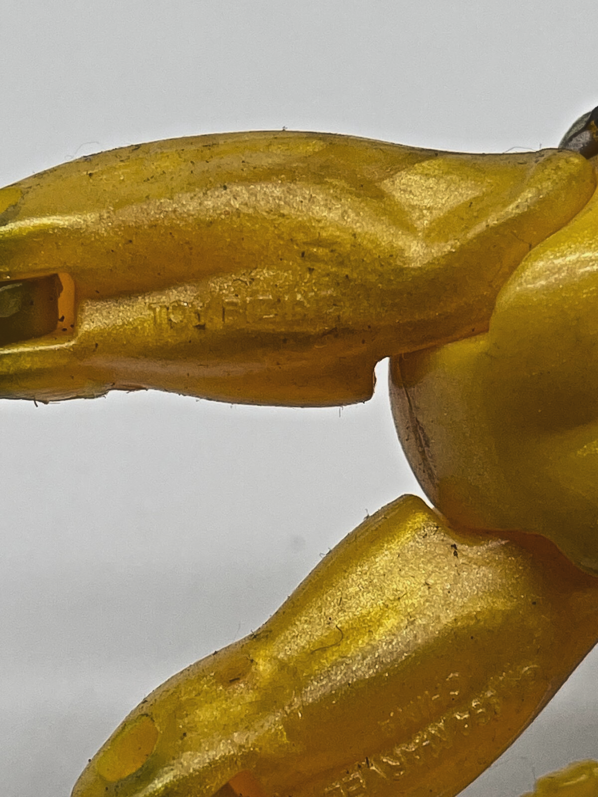 1994 ToyBiz Marvel Iron Man Hydro Armor Deep Sea Yellow Gold 5" Action Figure