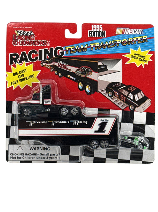 Vintage 1995 Racing Champions NASCAR Team Transporter Truck Diecast New NIP