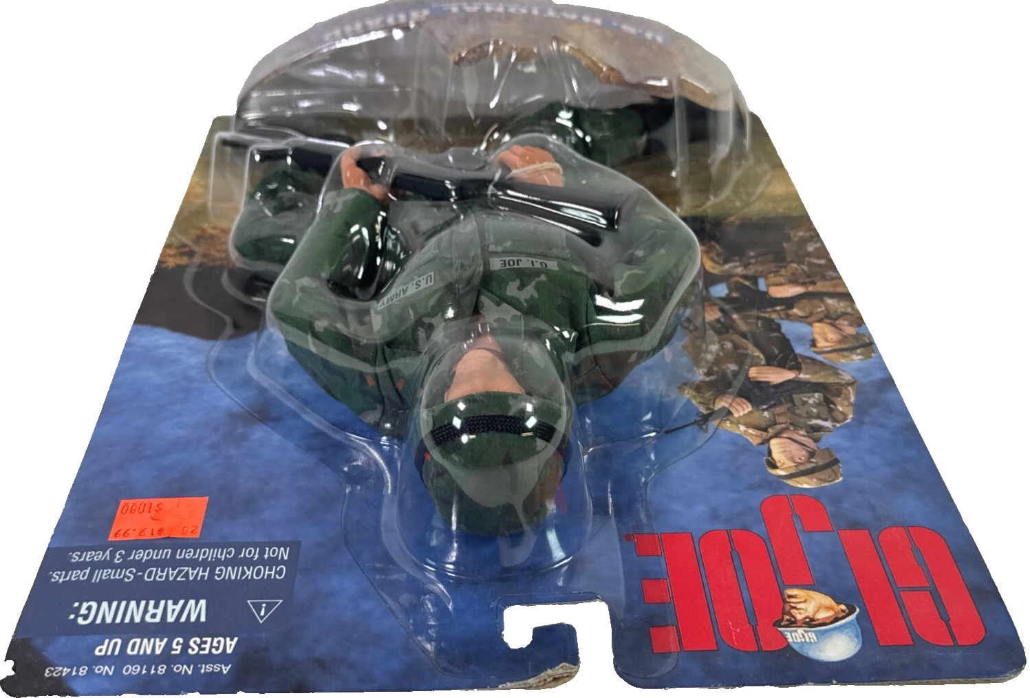 GI Joe 12" National Guard Action Figure 1997 Hasbro Kenner Camo Rifle Sealed MOC