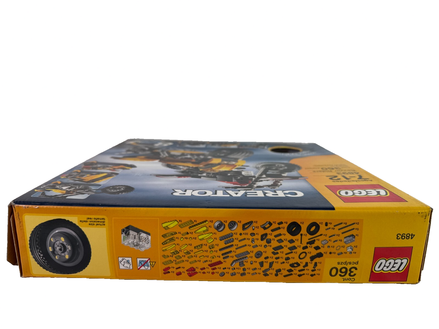 LEGO Creator 4893 Revvin' Riders Motorcycle Chopper 8in1 Sound Brick 360pcs Seal