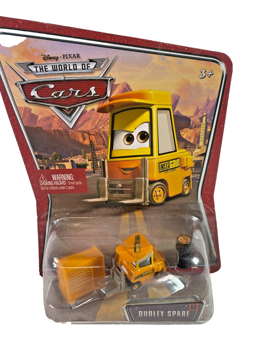 🚗 Dudley Spare #68 - Disney Pixar Cars Octane Gain Forklift w/ Accessories! 🚗