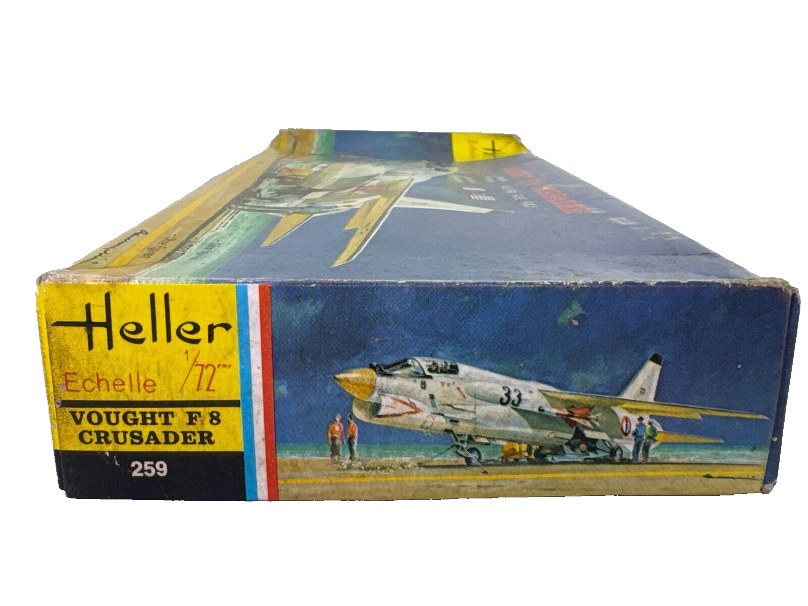 Heller 1/72 Vought F-8 Crusader Model #259 French Navy/US Navy 3 Versions #1137